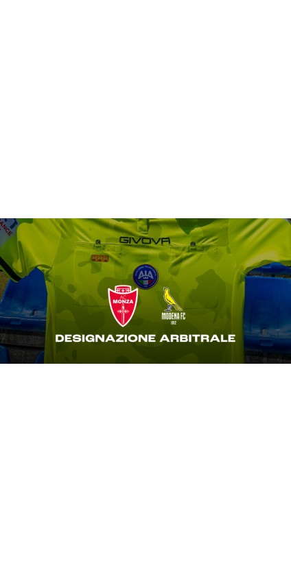 Monza vs Modena: Federico Dionisi to Referee Serie B Clash Monza vs Modena: Federico Dionisi to Referee Serie B Clash