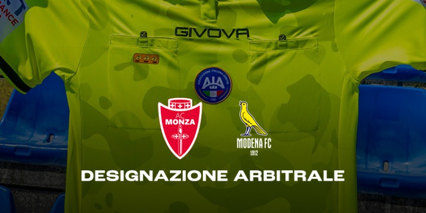 Monza vs Modena: Federico Dionisi to Referee Serie B Clash