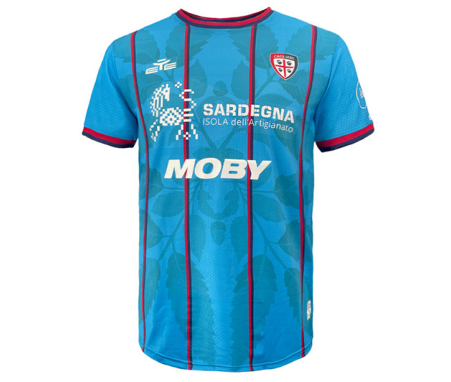 Maglia da calcio terza uomo Cagliari Calcio 2025