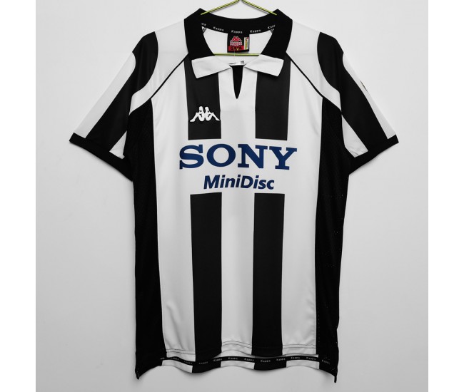 Maglia da calcio retrò da uomo della Juventus 1997