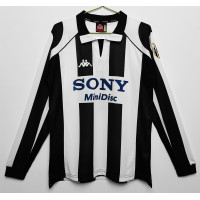 Maglia da calcio retrò a maniche lunghe da uomo della Juventus modello Home 1997