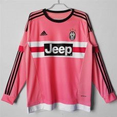 Maglia da calcio retrò a maniche lunghe da uomo della Juventus, da trasferta, 2015