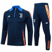 Tuta tecnica da calcio allenamento blu navy Juventus 2024