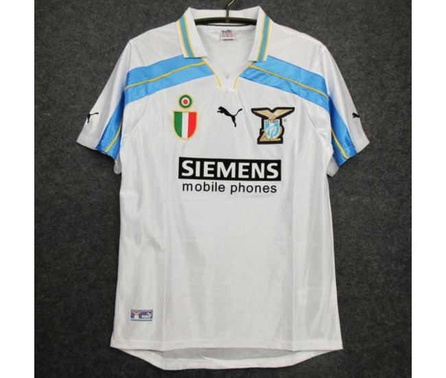 Maglia da calcio retrò SS Lazio Centenario Uomo 2000