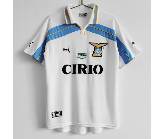 Maglia da calcio retrò SS Lazio Centenario da uomo 1999