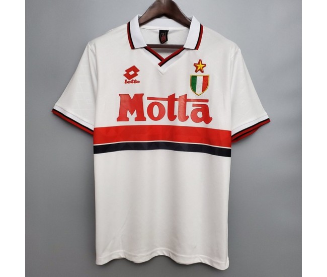 Maglia da calcio retrò da uomo AC Milan da trasferta del 1993