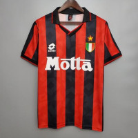 Maglia da calcio retrò da uomo AC Milan 1993