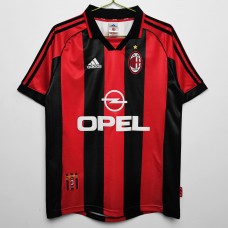 Maglia da calcio retrò da uomo AC Milan 1998
