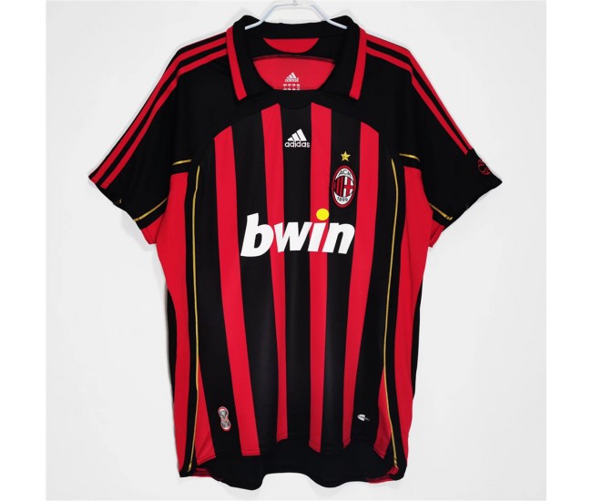 Maglia da calcio retrò da uomo AC Milan 2006