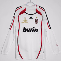 Maglia da calcio retrò a maniche lunghe da uomo AC Milan 2006