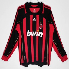 Maglia da calcio retrò a maniche lunghe da uomo AC Milan 2006
