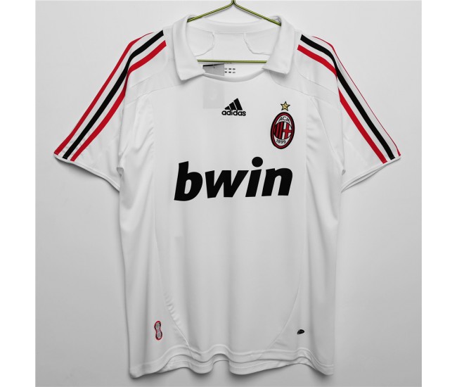 Maglia da calcio retrò da uomo AC Milan 2007