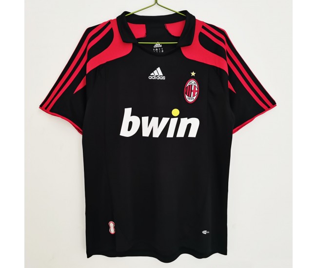 Maglia da calcio retrò terza maglia da uomo AC Milan 2007