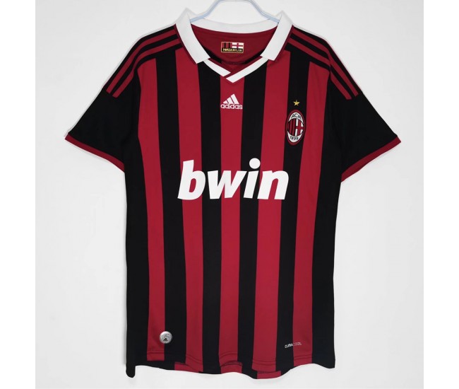 Maglia da calcio retrò da uomo AC Milan 2009