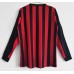 Maglia da calcio retrò a maniche lunghe da uomo AC Milan 2013