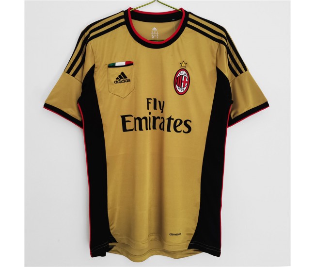 Maglia da calcio retrò terza maglia da uomo AC Milan 2013