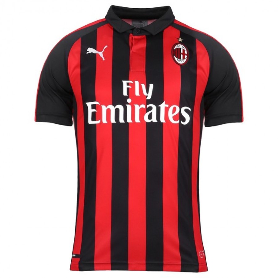 Acquistare Ac Milan Maglia Gara Home 2018/19 | Best Soccer ...