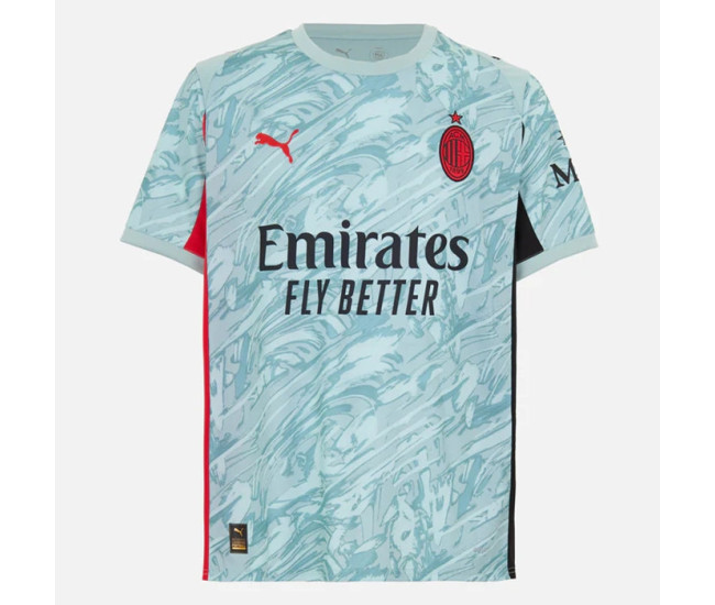Maglia da calcio da portiere AC Milan da uomo prima divisa 2025