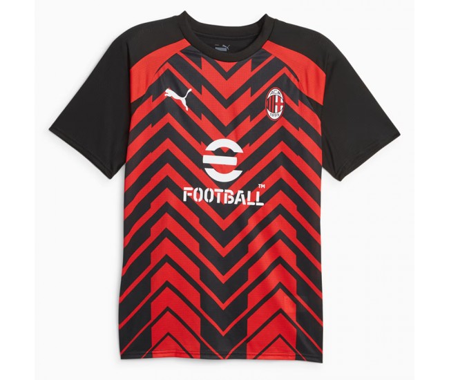 Maglia da calcio pre-partita AC Milan da uomo 2023