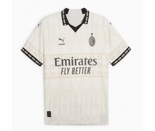 Maglia da calcio da uomo AC Milan X Pleasures 2023