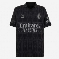 Maglia da calcio scura da uomo AC Milan X Pleasures 2023
