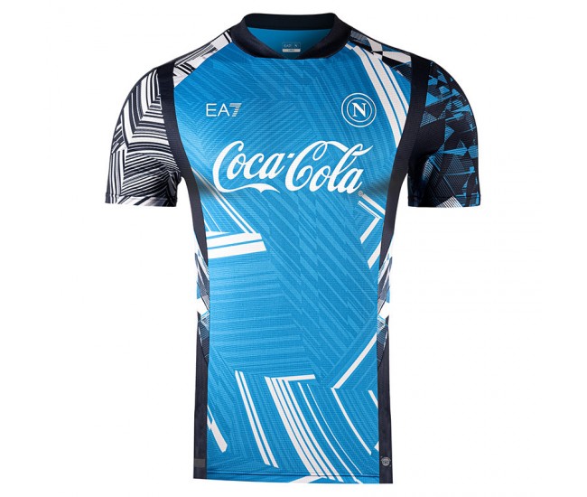 Maglia da calcio pre-partita da uomo SSC Napoli 2024