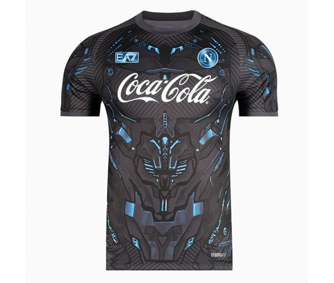 Maglia da allenamento SSC Napoli uomo Ebony 2025