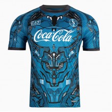 Maglia da allenamento azzurra da uomo SSC Napoli 2025
