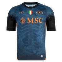 Maglia da uomo SSC Napoli per Halloween, colore blu, stagione 25-26