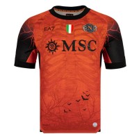 Maglia da uomo SSC Napoli per Halloween, colore arancione, stagione 25-26
