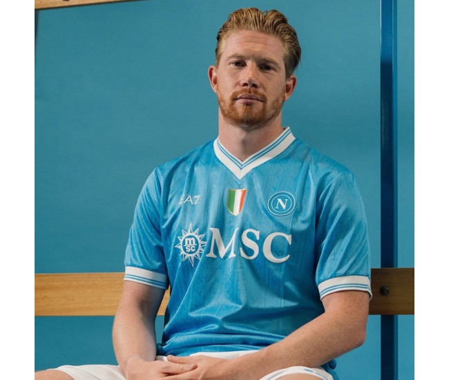 Maglia da calcio autentica da uomo SSC Napoli Home 2025