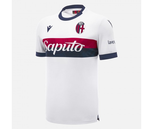 Maglia da calcio Macron Bologna FC 1909 da uomo da trasferta 2024