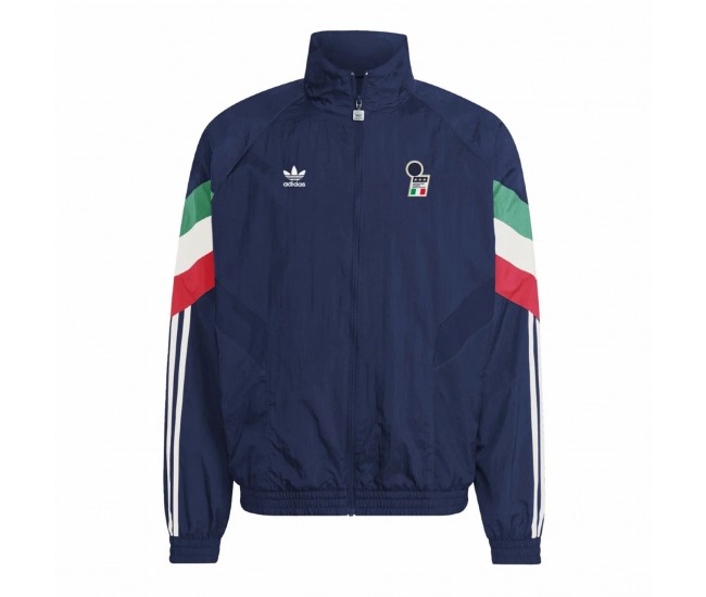Giacca da calcio originale Adidas Italia da uomo 2024