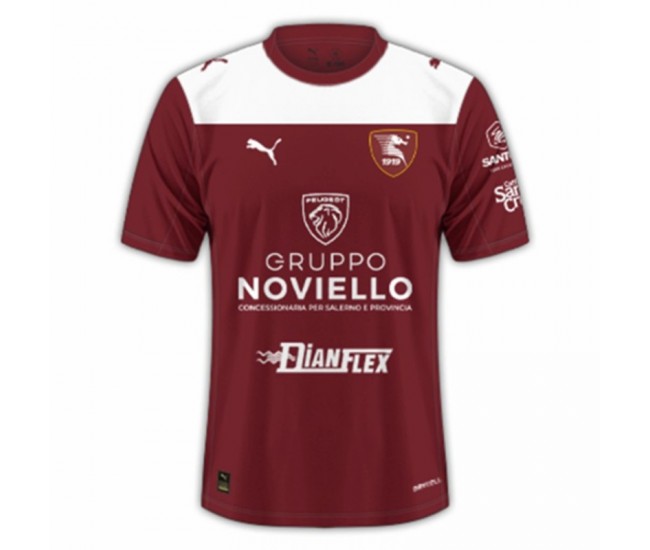 US Salernitana 1919 Maglia da Calcio Uomo Home 2025-26