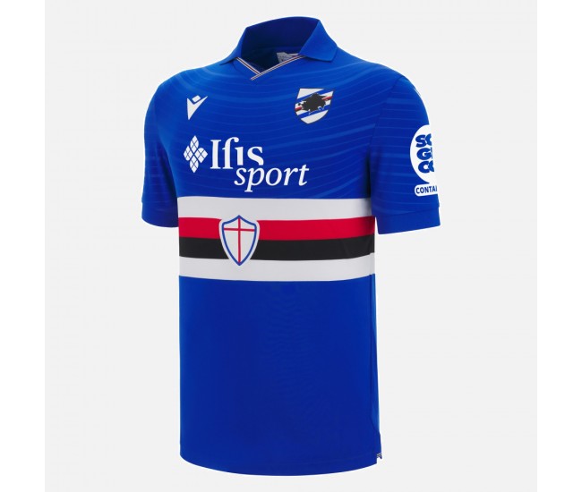 Maglia da calcio home da uomo dell'UC Sampdoria 2025
