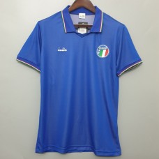 Maglia da calcio retrò da uomo dell'Italia da casa 1990