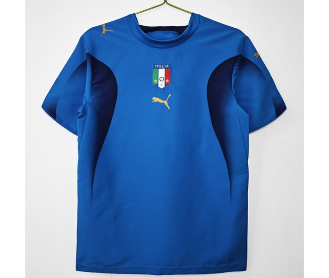 Maglia da calcio retrò da uomo dell'Italia 2006