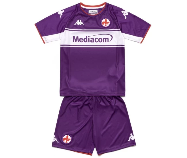 Divisa Fiorentina Home Bambino 2021-22