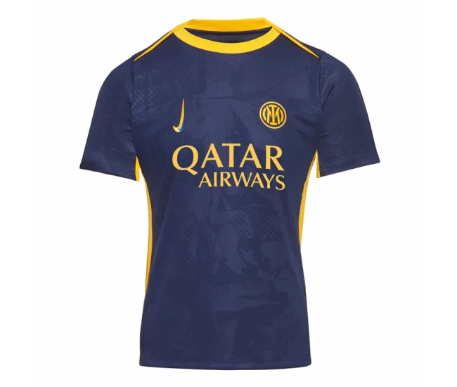 Maglia pre-partita Champions League Inter Milan da uomo 24-25