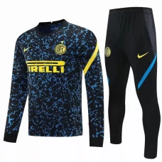 Tuta Tecnica Allenamento Inter Milan Blu 2020 2021