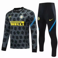 Tuta Tecnica Allenamento Inter Milan Grigio 2020 2021