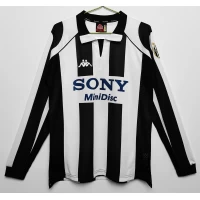 Maglia retrò a maniche lunghe della Juventus 1997-1998