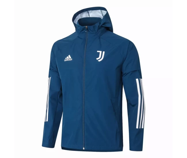 Giacca Tempesta Allenamento Blu Juventus 2020 2021