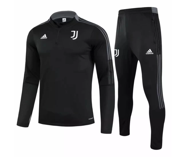 Tuta Tecnica Allenamento Calcio Juventus Core Nera 2021-22