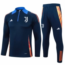 Tuta da calcio tecnica da allenamento blu navy da uomo Juventus 2024-25