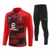 Tuta da calcio tecnica da allenamento rossa da uomo AC Milan 2024-25
