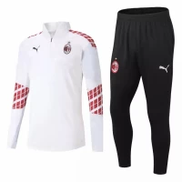 Tuta da calcio tecnica allenamento AC Milan Bianca 2020 2021
