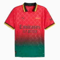 Maglia AC Milan x OFF-WHITE Uomo Rosso-Verde 24-25