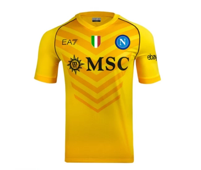 Maglia Portiere Gialla Uomo SSC Napoli 2023-24