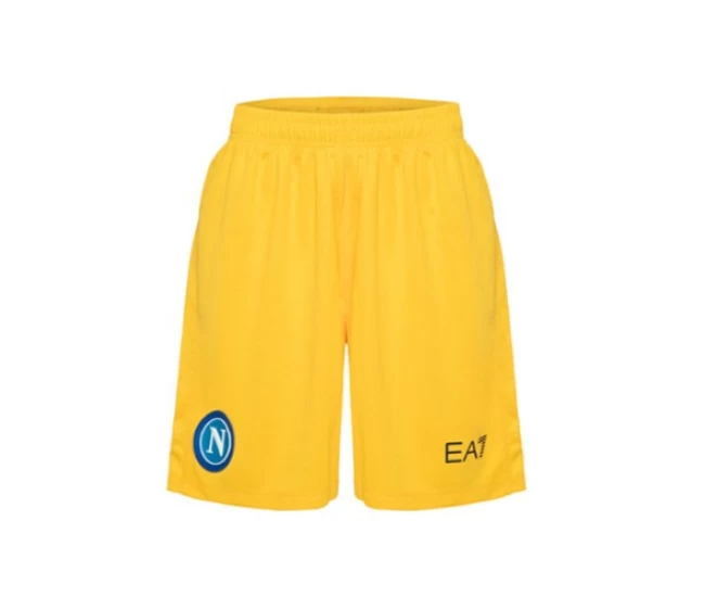 Pantaloncini Gialli Uomo SSC Napoli 2023-24